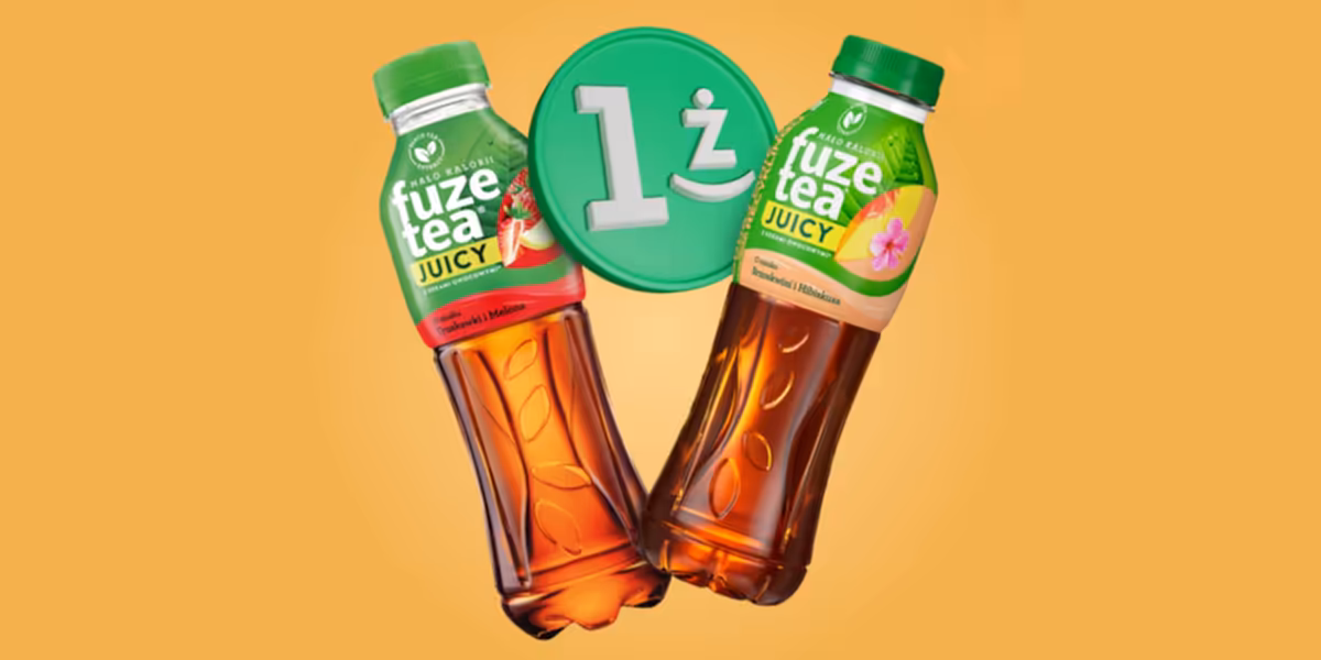 Żabka: Fuze Tea za 1 żappsa