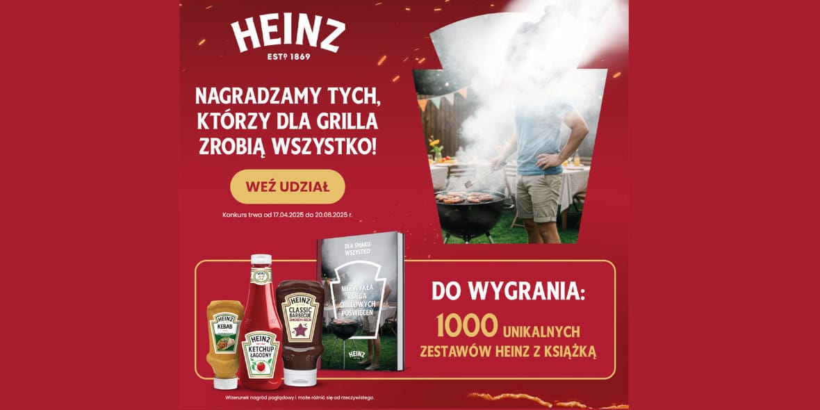Loterie i Konkursy: Konkurs Heinz – Dla smaku wszystko 23.04.2025