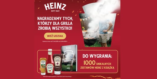 Loterie i Konkursy: Konkurs Heinz – Dla smaku wszystko 23.04.2025