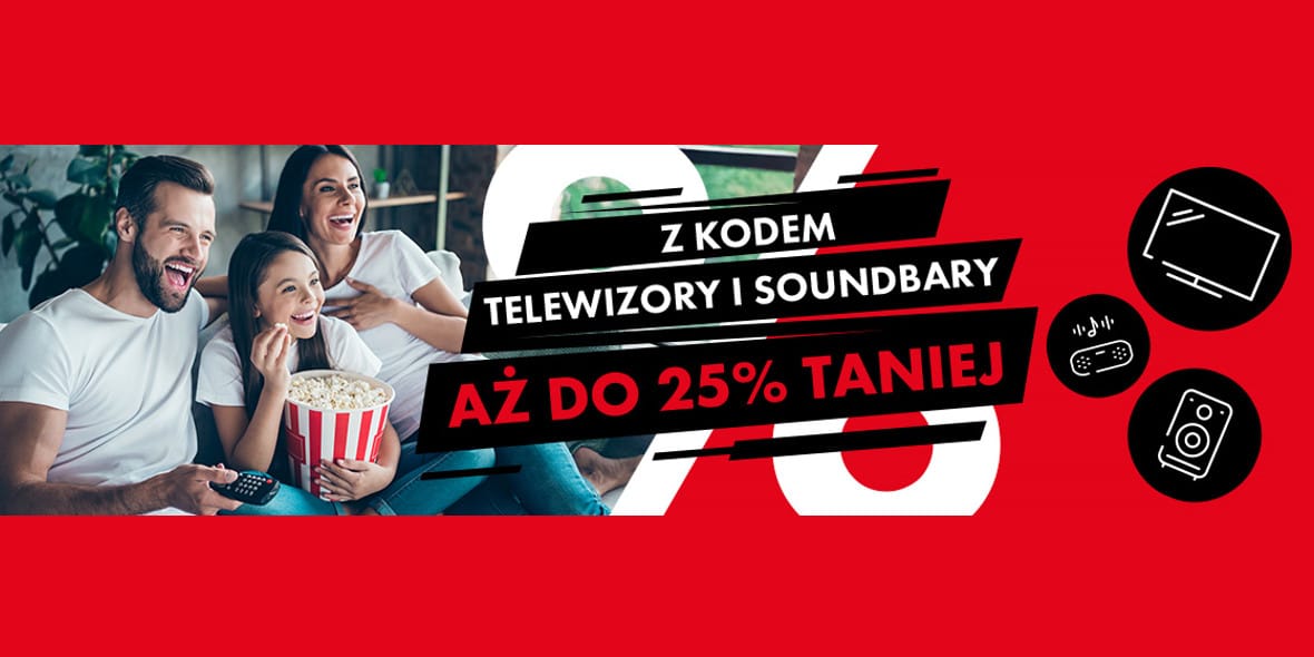 Vobis: KOD rabatowy Do -25% na telewizory i soundbary