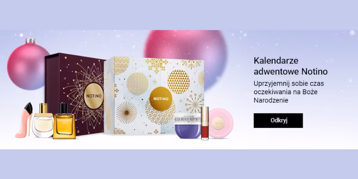 Notino: Kalendarze adwentowe