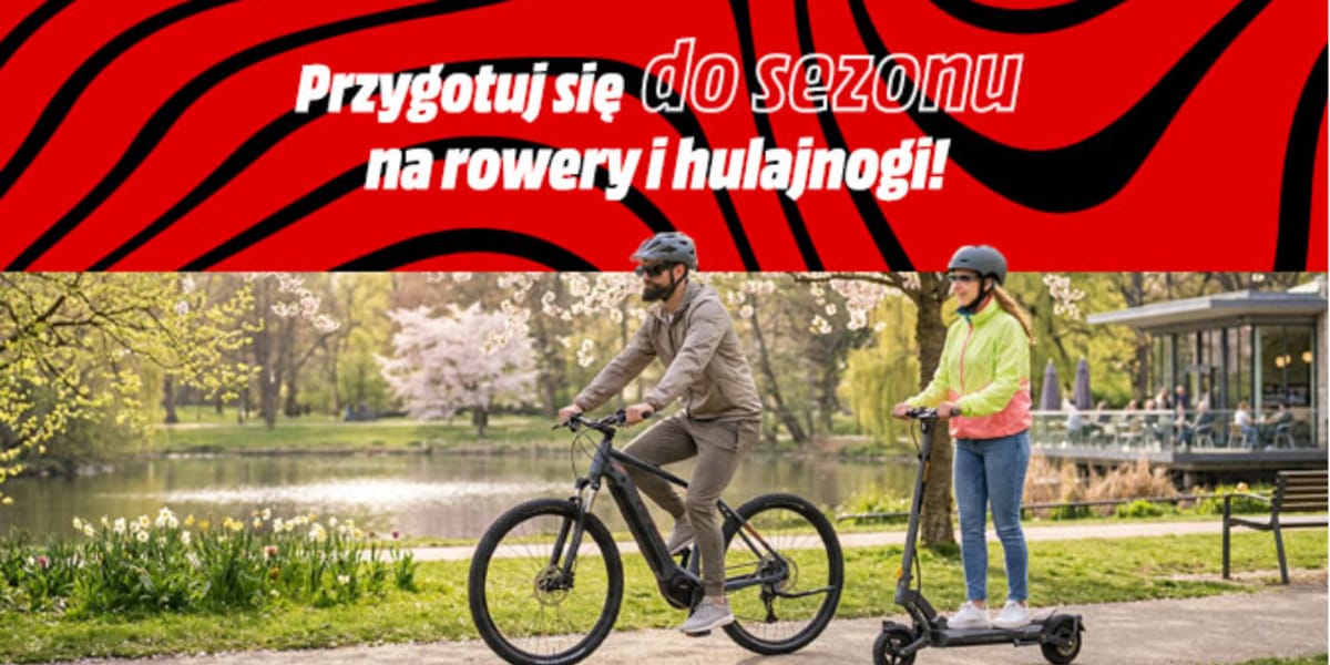 Media Markt: Do -50% na rowery i hulajnogi