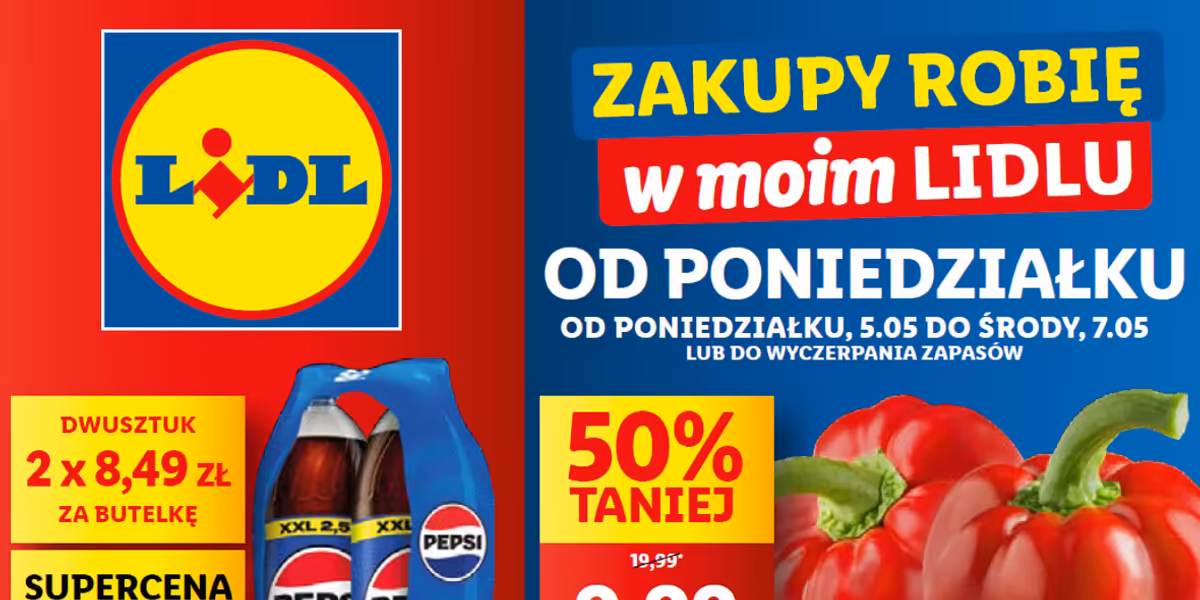 Lidl: Gazetka Lidl od 5 maja 2025 aktualna 2025-05-05