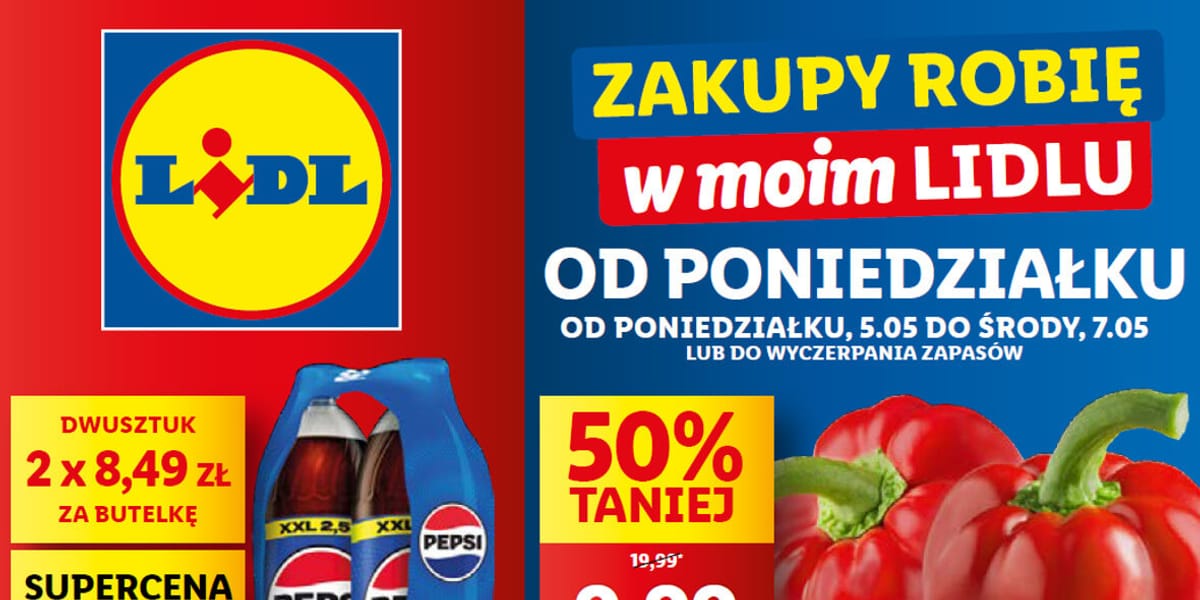 Lidl: Gazetka Lidl od 5 maja 2025 aktualna 2025-05-05