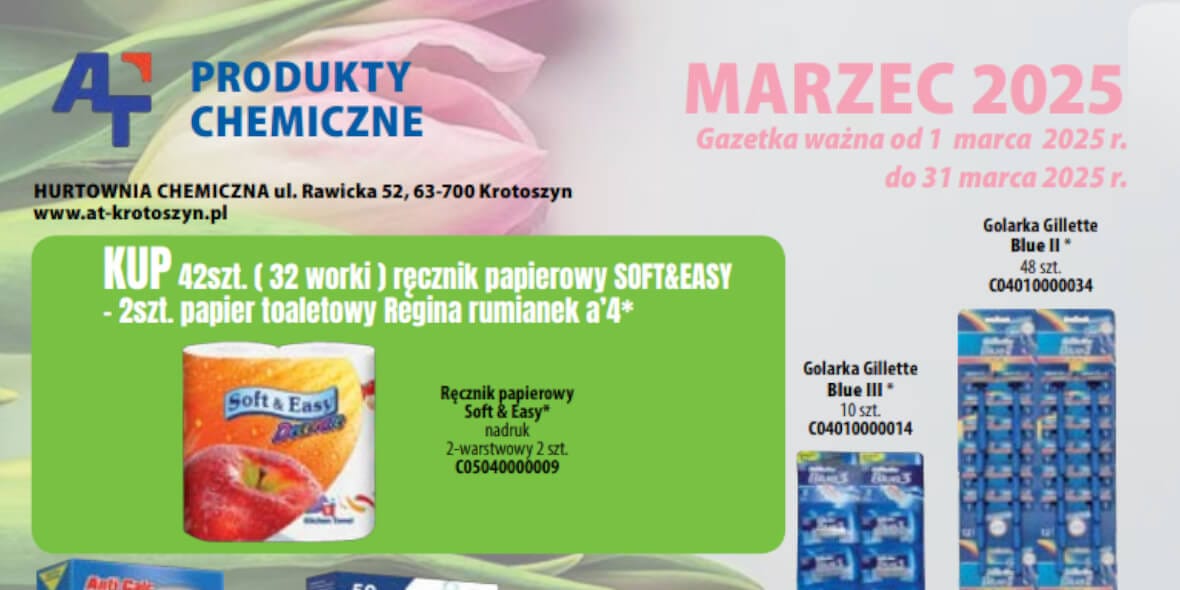 A-T S.A.: Gazetka A-T SA od 1 marca 2025 aktualna - produkty chemiczne 2025-03-01