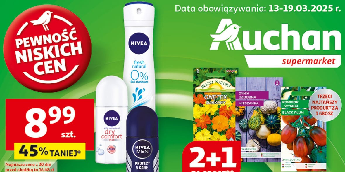 Auchan: Gazetka Auchan od 13 marca 2025 aktualna - supermarket 2025-03-13