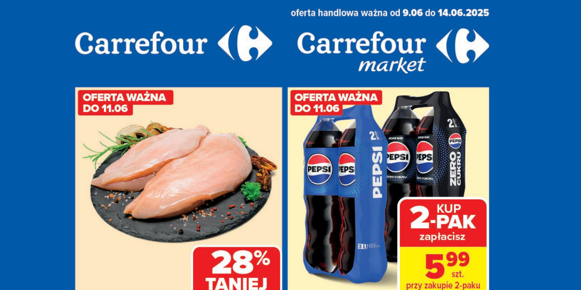 Carrefour Market: Gazetka Carrefour Market od 9 czerwca 2025 aktualna 2025-06-09