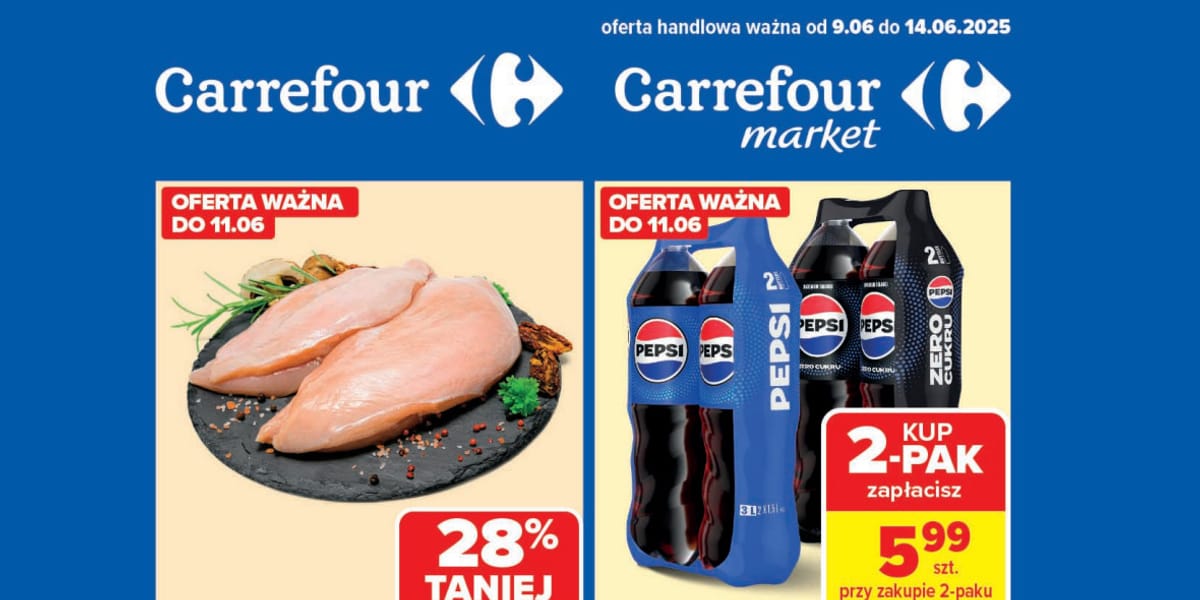Carrefour: Gazetka Carrefour od 9 czerwca 2025 aktualna 2025-06-09